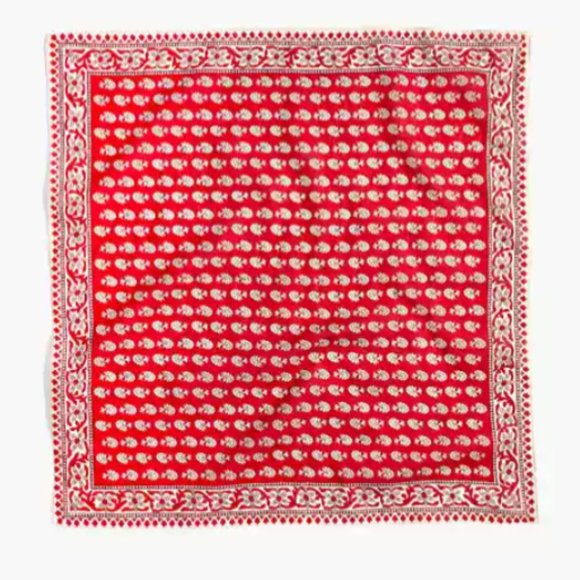 ✨HP✨Madewell Bandana Tropical Coral - Picture 3 of 13